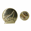 Howling Wolf Gold Lapel Pin