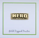 Hero Gold Lapel Pin