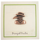Plague Doctor Copper Lapel Pin