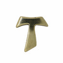 Franciscan Tau Gold Lapel Pin