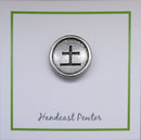 Earth Chinese Zodiac Element Lapel Pin