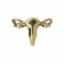 Uterus Gold Lapel Pin