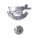 Stroke Hero Lapel Pin