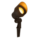 CD45 Black 3000K Warm White Integrated LED Directional Up Light Outdoor Mono Point Spotlight