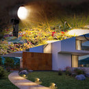 CD45 Black 3000K Warm White Integrated LED Directional Up Light Outdoor Mono Point Spotlight