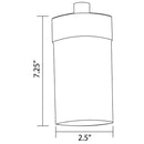 CD90 3000K Warm White Integrated LED Low Voltage Philips Bulb Cylinder Pendant Light Hanging Spotlight