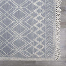 Ramsbury Denim Blue Wool Rug