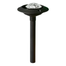 CDPA52 3W 12V AC/DC 3000K Warm White Integrated LED Aluminum Low Voltage Landscape Lighting 3 Tier Pagoda Path Light