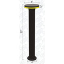 CDPA64 12W Bollard Pathway Lighting LED Circle Top Modern Low Voltage