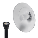 CDPA65 3W 12V Beaded Swivel Hat 3000K Warm White Integrated LED Low Voltage Path Light