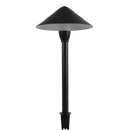 CDPA65 3W 12V Beaded Swivel Hat 3000K Warm White Integrated LED Low Voltage Path Light