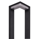 CDPA66 10W 3000K Warm White Integrated LED Modern Low Voltage Bollard Light Landscape Path Light