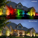CDRA95 10W LED Smart Wi-Fi RGBW Wide Beam Directional Outdoor Landscape Spotlight