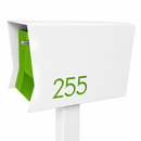 Retrobox-2.0,  in ARCTIC WHITE - Modern Mailbox