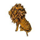 Hand Carved Teak Lion