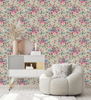 Elegant Flowers and Berries Wallpaper Smart