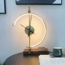 Minuit Clock Lamp