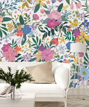 Fashionable Floral Design Wallpaper Fashionable