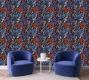 Stylish Red Berries Wallpaper Chic