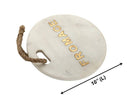 Mascot Hardware Chop-N-Slice 10 in. x 10 in. Circular Marble Cutting Board