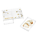 Golden Branch Challah Board with Tray