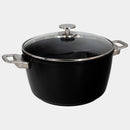 CHD Nonstick Stock Pot with Glass Lid