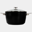 CHD Nonstick Stock Pot with Glass Lid