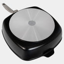 CHD Nonstick 11" x 11" Square Saute Pan with Glass Lid