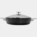 CHD Nonstick Sauteuse with Glass Lid | Made in Switzerland