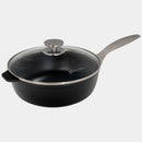 CHD Nonstick Saute Pan with Glass Lid
