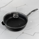 CHD Nonstick Saute Pan with Glass Lid