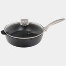 CHD Nonstick Saute Pan with Glass Lid
