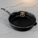 CHD Nonstick Saute Pan with Glass Lid