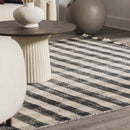 Chilliwack Gray Plaid Wool Rug