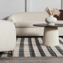 Chilliwack Gray Plaid Wool Rug