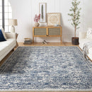 Michie Blue Area Rug - Clearance