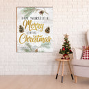 Have A Merry Christmas Sign | Wall Art Print on Real Wood