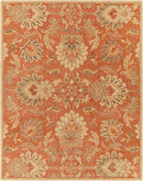 Chesterton Hand Tufted Orange 1112 Area Rug