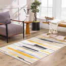 Southfields Mustard Modern Rug
