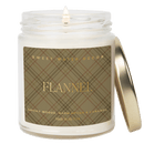 Flannel Soy Candle | 9oz. Clear Jar