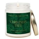 Christmas Tree Soy Candle - Clear Jar - 9 oz
