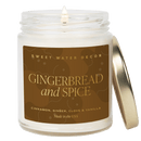 Gingerbread and Spice Soy Candle - Clear Jar - 9 oz