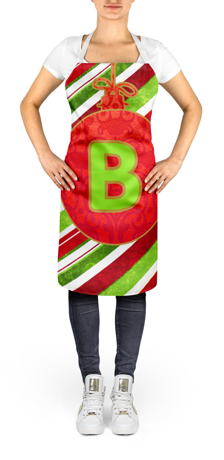 Christmas Oranment Holiday Initial Letter B  Apron CJ1039-BAPRON