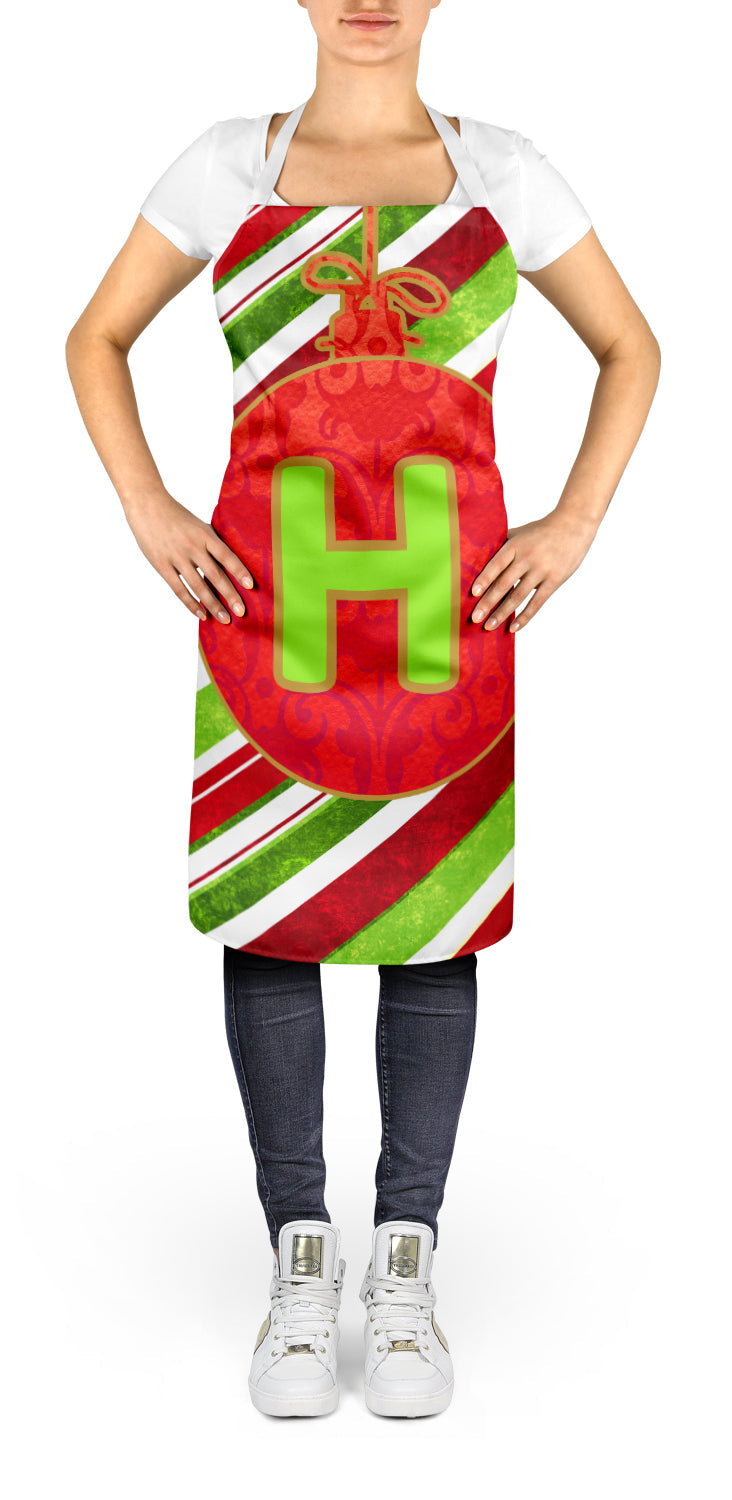 Christmas Oranment Holiday Initial Letter H Apron CJ1039-HAPRON