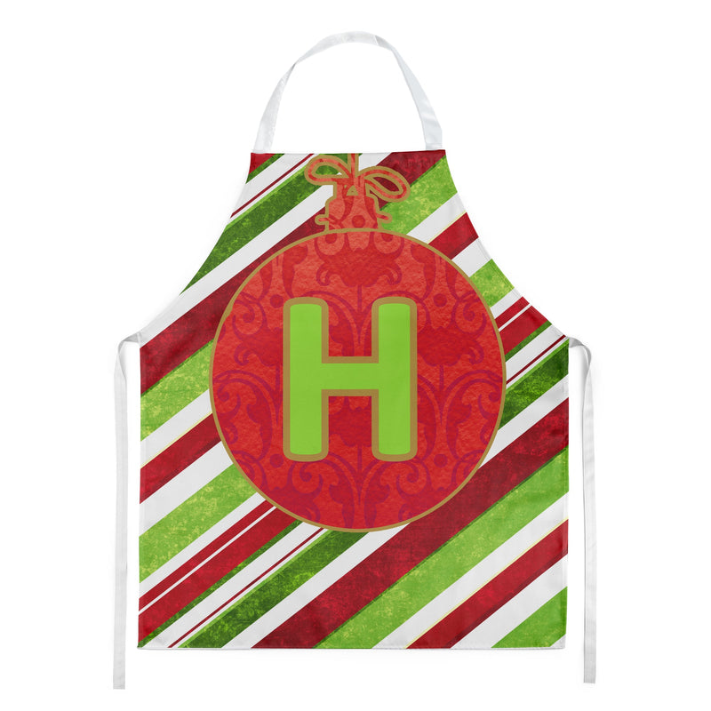 Christmas Oranment Holiday Initial Letter H Apron CJ1039-HAPRON