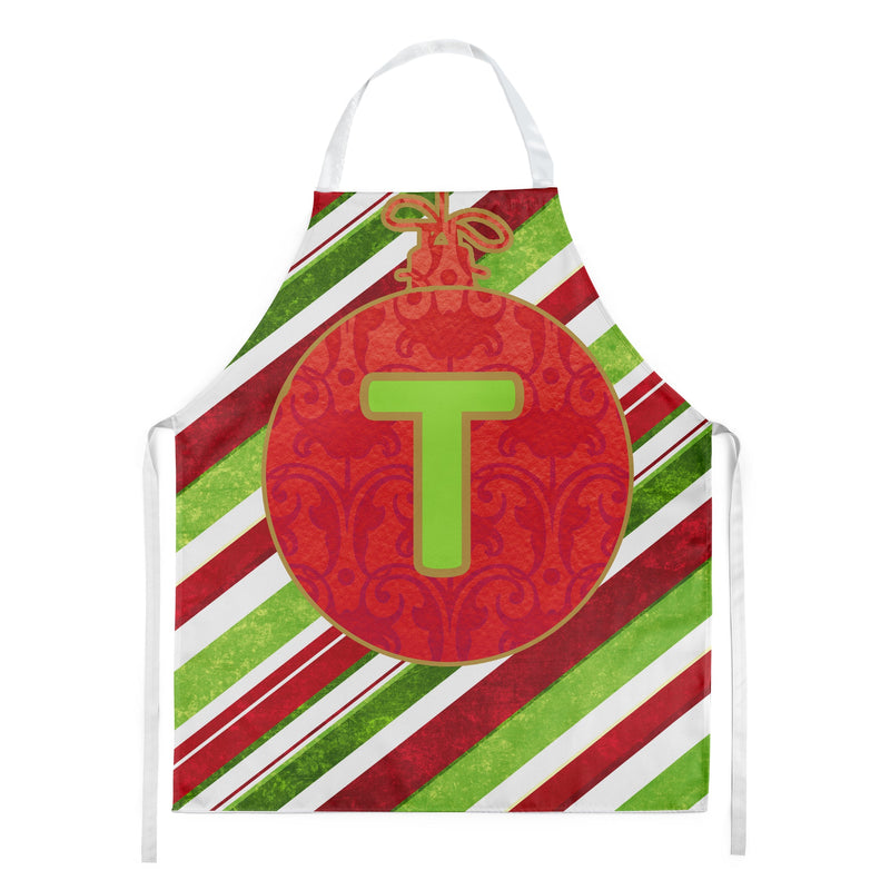 Christmas Oranment Holiday Initial Letter T Apron CJ1039-TAPRON