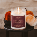 Autumn Orchard Soy Candle | 9oz. Clear Jar (Mulled Cider)