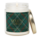 Holiday Cheer Soy Candle | 9oz. Clear Jar