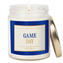 Game Day Blue Soy Candle - Clear Jar - 9 oz