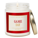 Game Day Red Soy Candle - Clear Jar - 9 oz